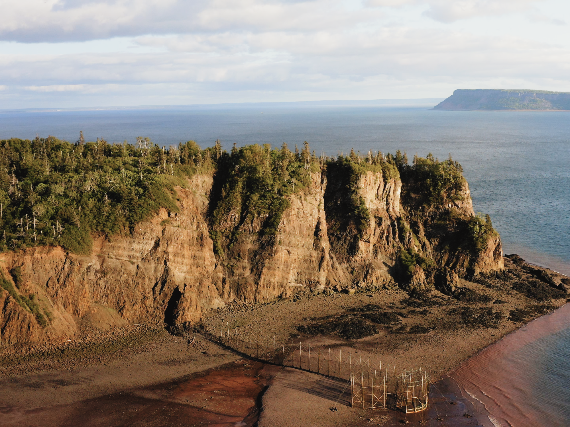 Aerial view of Partridge island.