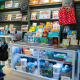 Fundy Geo Museum’s Gift Shop merchandise display.